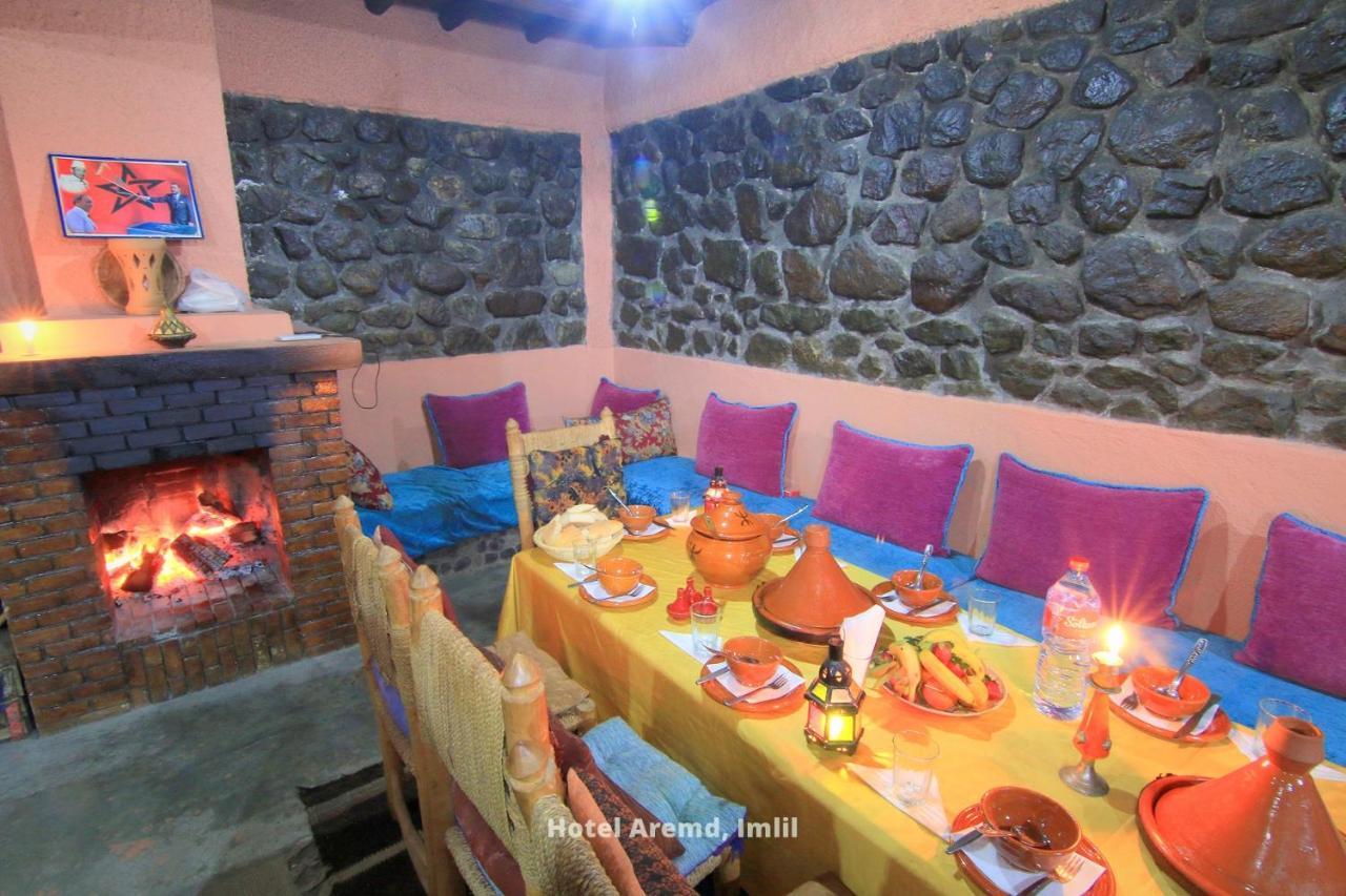 Hotel Aremd - Aroumd Imlil Route Du Toubkal מראה חיצוני תמונה